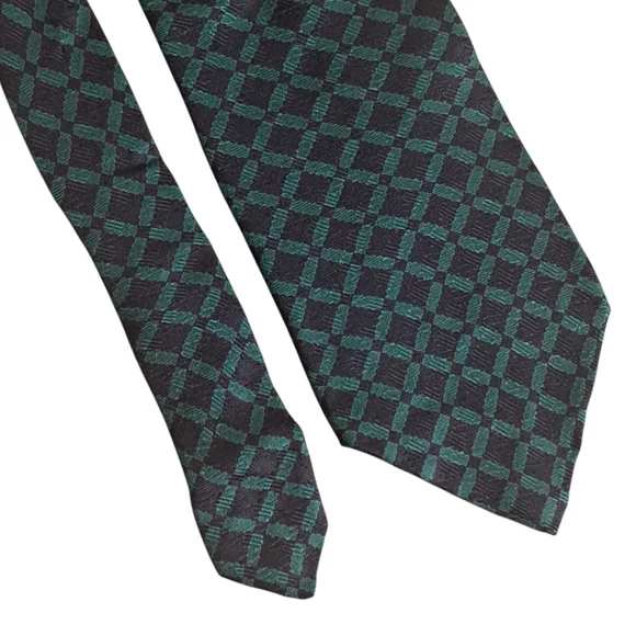Christian Dior Monsieur Geometric Silk Tie
